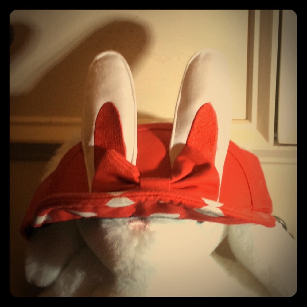 Kids bunny eared sun cap